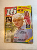 16 Magazine February 1981 John Schneider Van Halen no poster