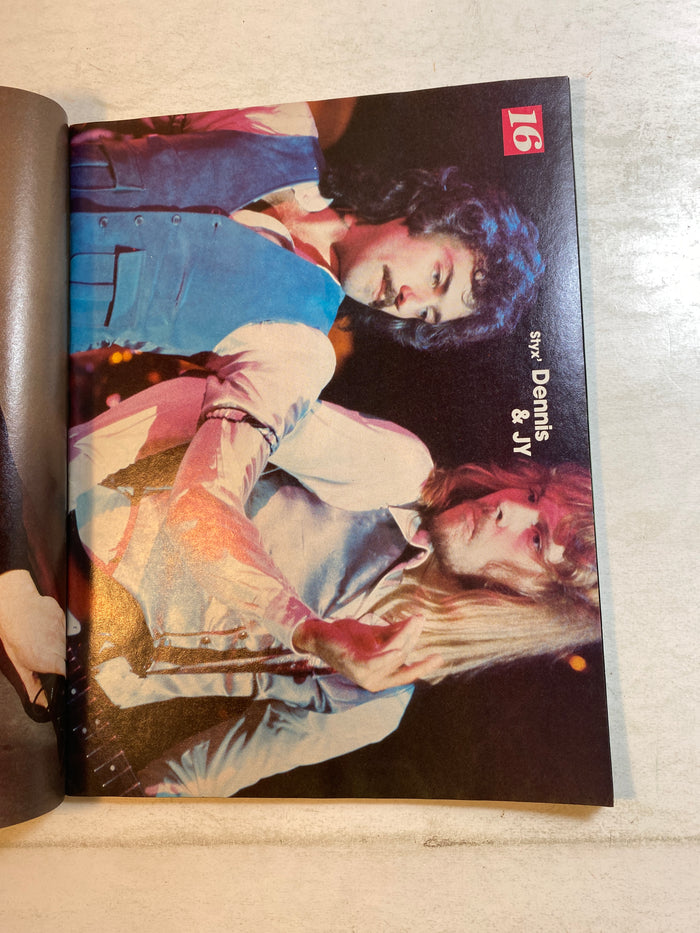 16 Magazine January 1981 Kiss Robin Zander