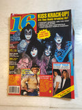 16 Magazine September 1980 Kiss Cheap Trick w/ poster