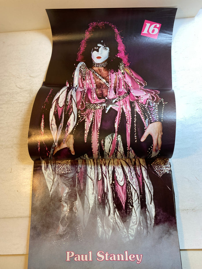 16 Magazine September 1980 Kiss Cheap Trick w/ poster