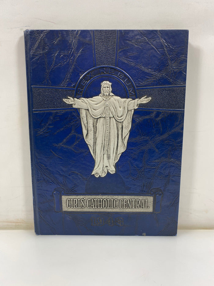 1948 Girls Catholic Central Yearbook Detroit MI HC