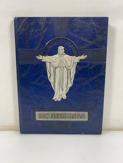 1948 Girls Catholic Central Yearbook Detroit MI HC