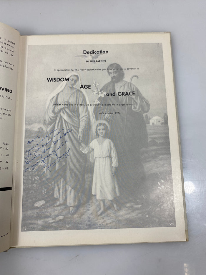 1956 Immaculata High School Yearbook Detroit, MI HC