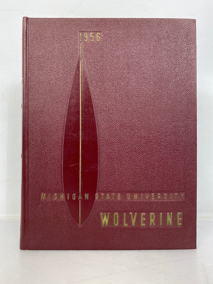 1956 Michigan State University Yearbook Wolverine
