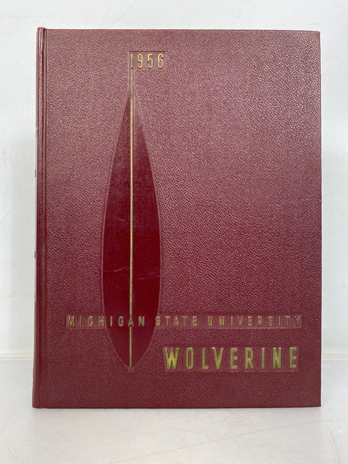 1956 Michigan State University Yearbook Wolverine