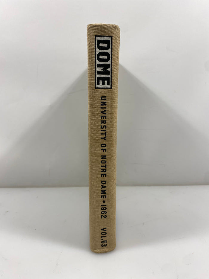1962 "Dome" University of Notre Dame Yearbook Notre Dame Indiana HC