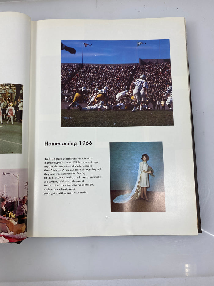 1967 "Brown & Gold" Western Michigan University Yearbook Kalamazoo MI HC