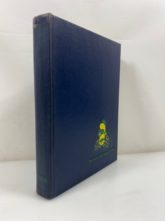 1970 "Brown & Gold" Western Michigan University Yearbook Kalamazoo MI HC