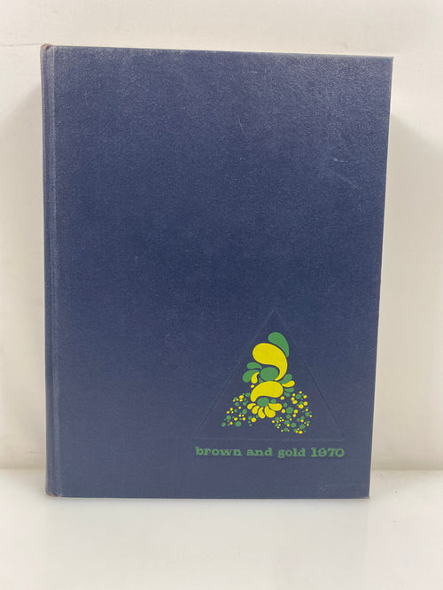 1970 "Brown & Gold" Western Michigan University Yearbook Kalamazoo MI HC