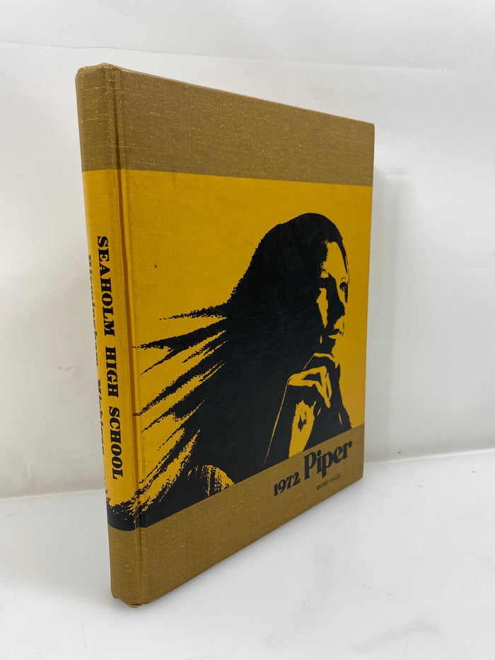 1972 'Piper' Seaholm High School Yearbook Birmingham Michigan HC