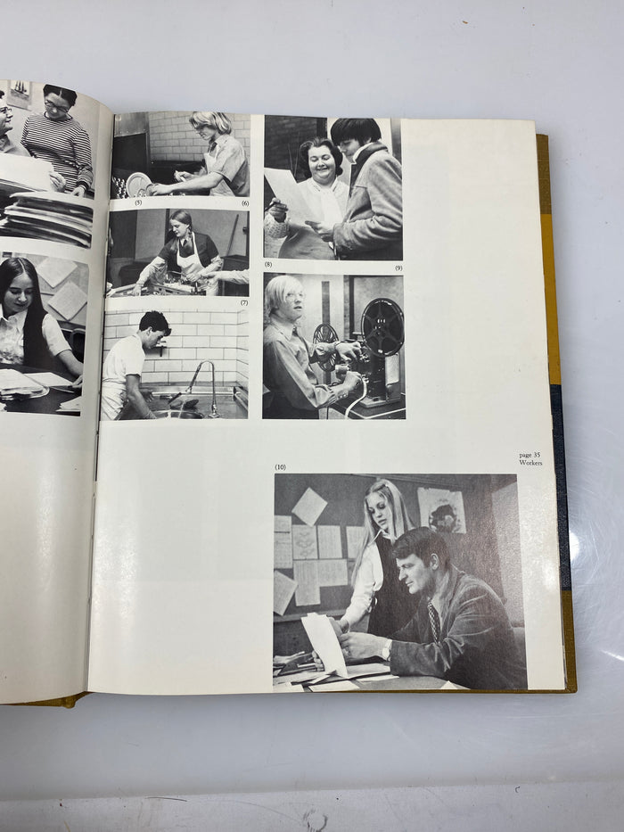 1972 'Piper' Seaholm High School Yearbook Birmingham Michigan HC