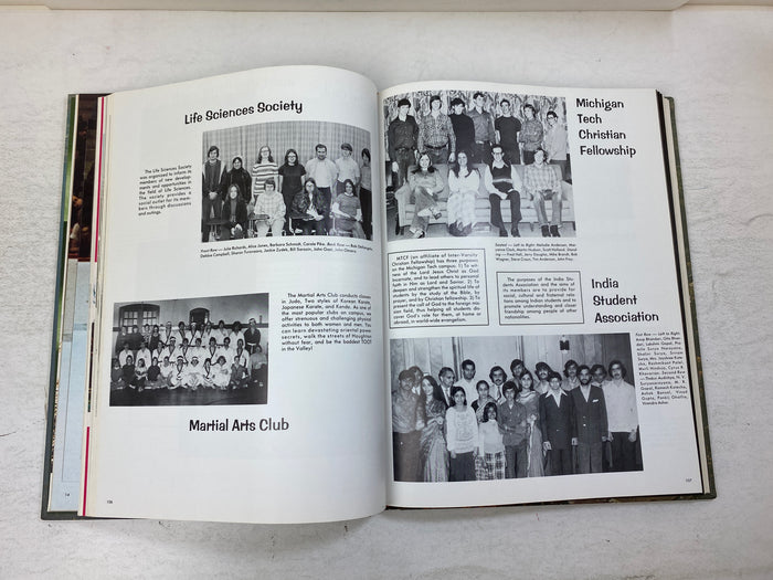 1974 "Keweenawan" Michigan Technological University Yearbook Houghton, MI HC