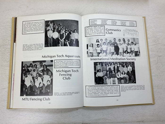 1975 "Keweenawan" Michigan Technological University Yearbook Houghton, MI HC