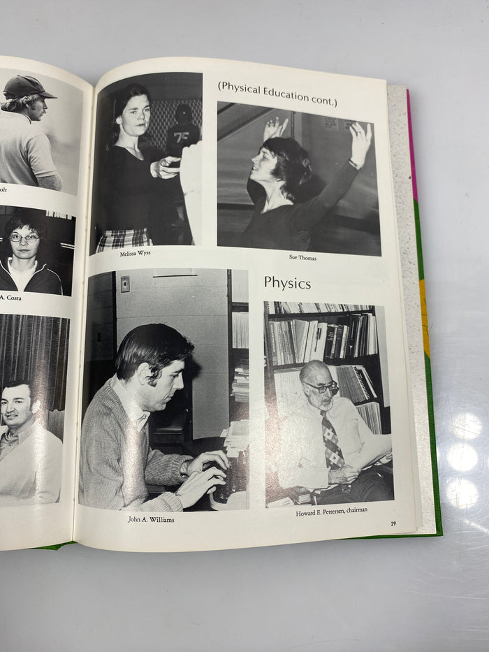 1976 "Albionian" Albion College Yearbook Albion, MI HC