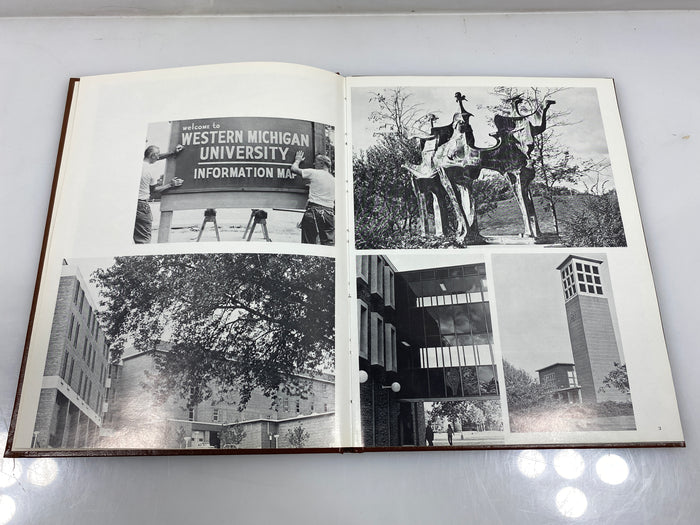 1977 Western Michigan University Yearbook Kalamazoo, MI HC