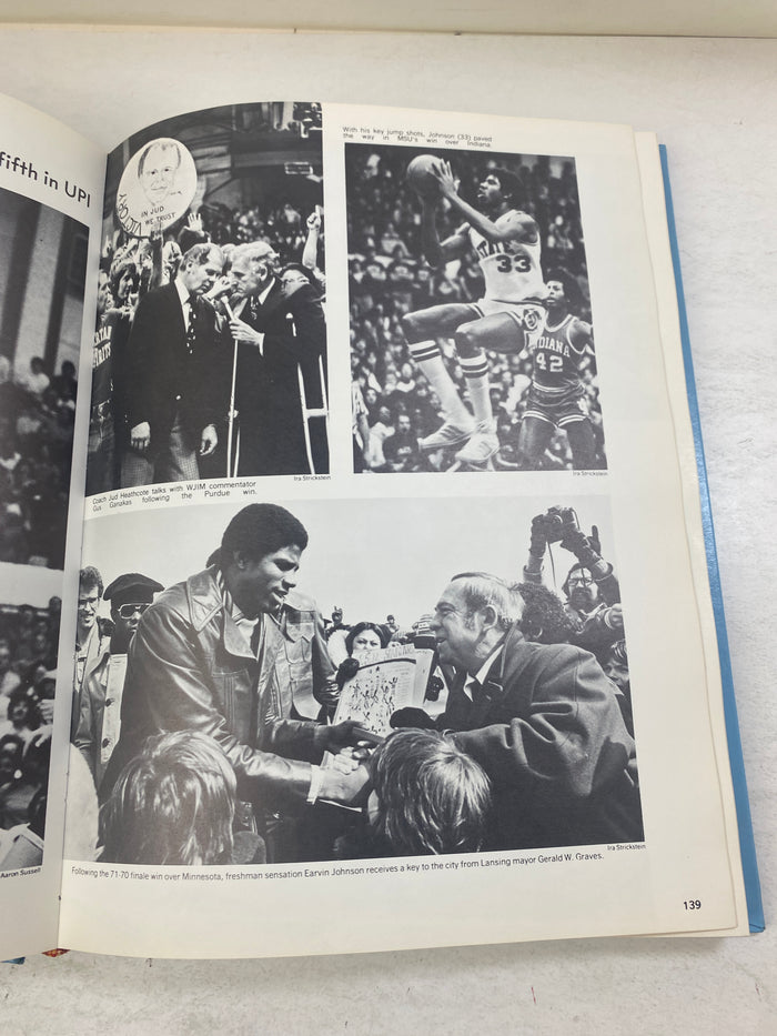 1978 Red Cedar Log Earvin "Magic" Johnson