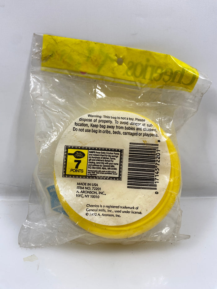1992 Cheerios Tot Container, Snack Holder