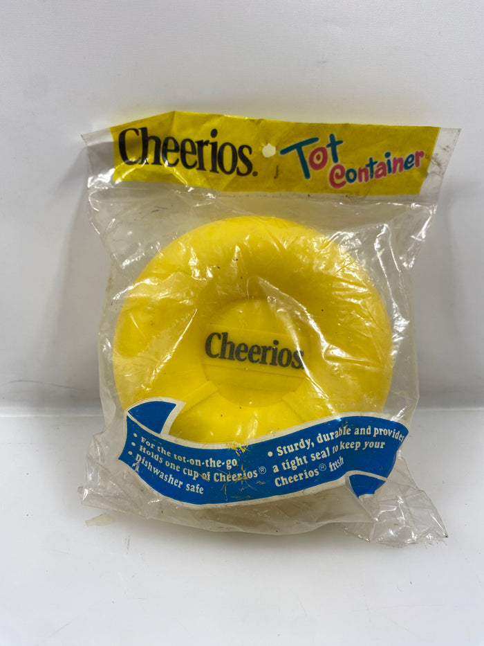 1992 Cheerios Tot Container, Snack Holder