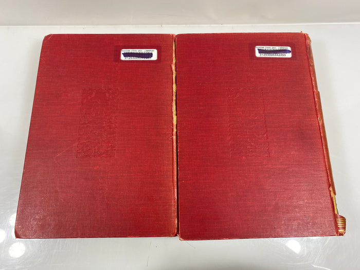 2 Vol. Set: History of the County of Derby 1905-07 Ex-Library HC