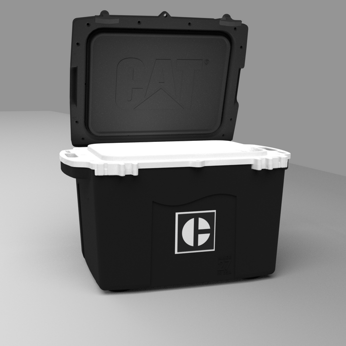 27 Quart Cooler Block C Black