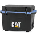 27 Quart Cooler Blue Collar Black - Catcoolers