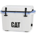 27 Quart Cooler Blue Collar White - Catcoolers