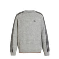Adidas	3-Stripes Fluffy Knit Crew Sweatshirt