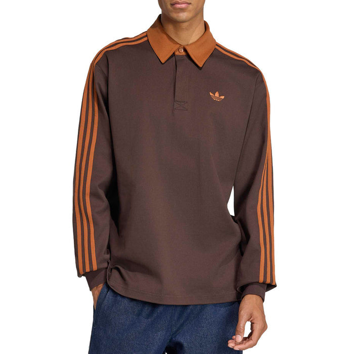 Adidas	3-Stripes Rugby Longsleeve Polo