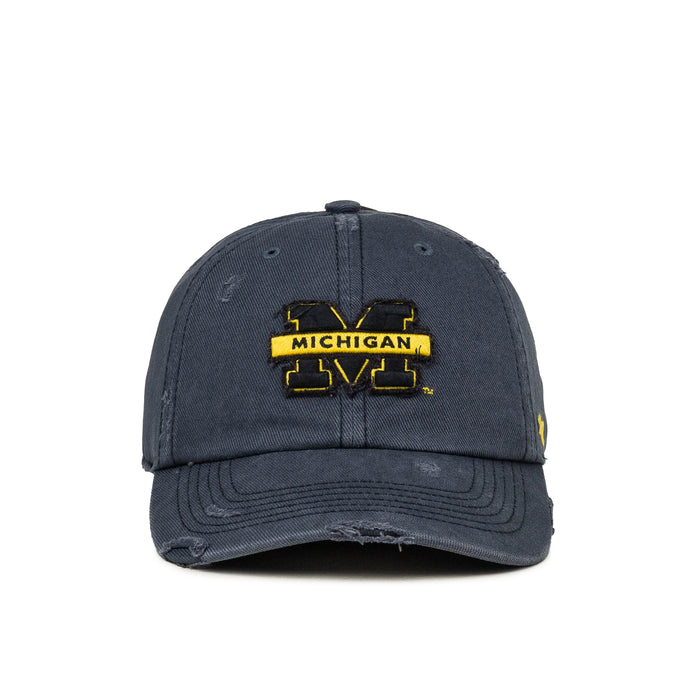 47 Michigan Wolverines Weathered *Clean Up* Cap