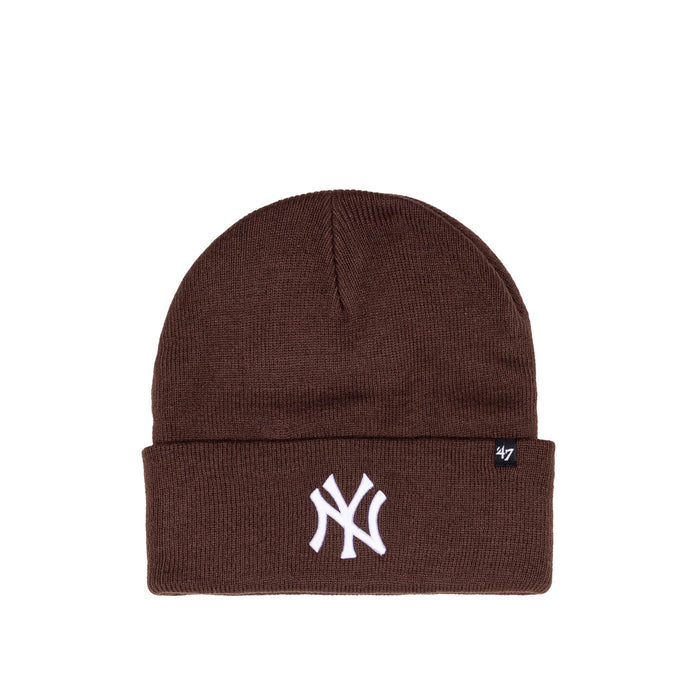 47 MLB New York Yankees *Haymaker Cuff Knit* Beanie (Brown)