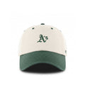 47 MLB Oakland Athletics *Base Runner Two Tone Clean Up* Cap (Natural)