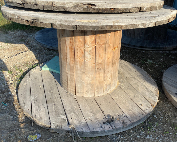 7 Foot Wooden Spool