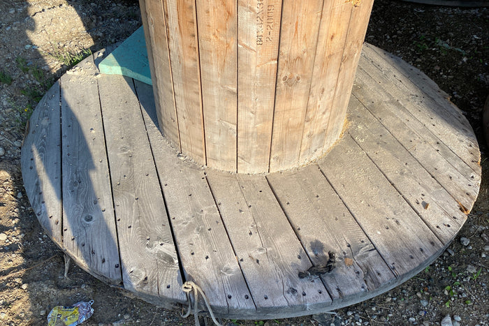7 Foot Wooden Spool