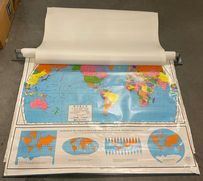 9-Layered Pull Down Geographical Map