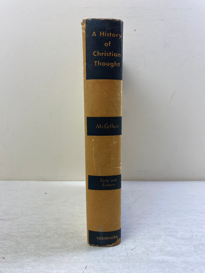A History of Christian Thought Vol. I by McGiffert 1949 HCDJ