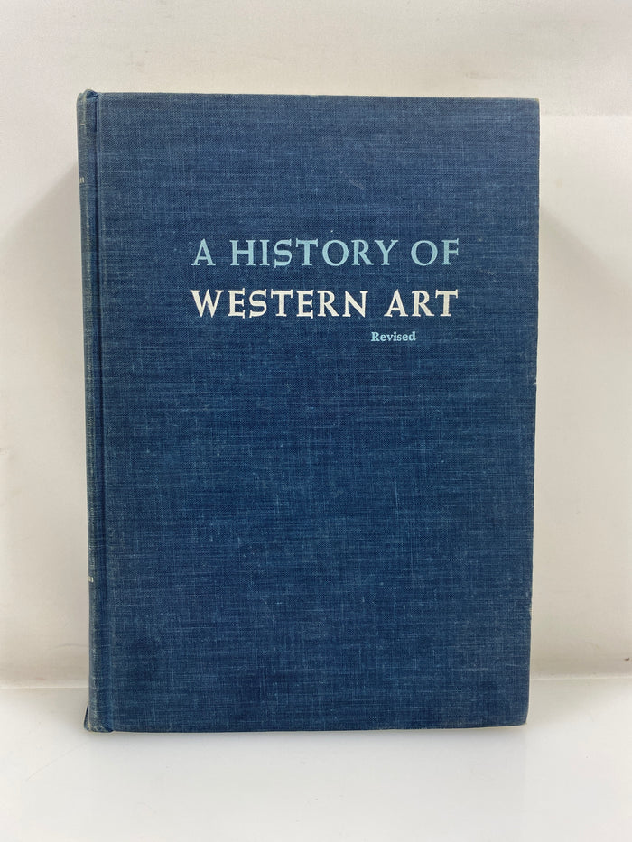 A History of Western Art by John Ives Sewall 1963 HC