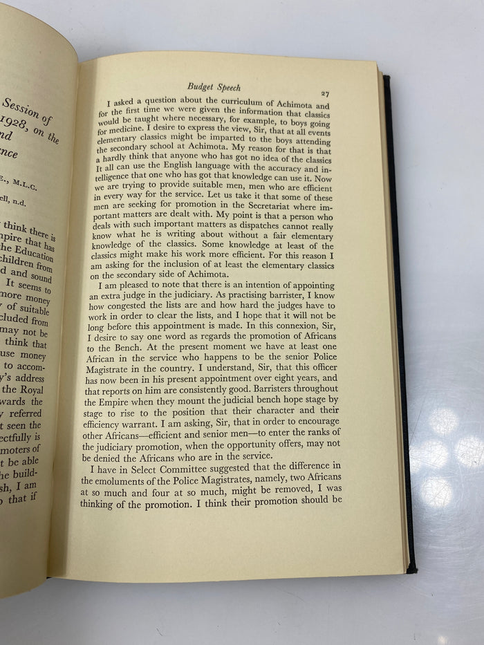 A Selection of African Prose II by Whiteley Ex-library 1964 HC