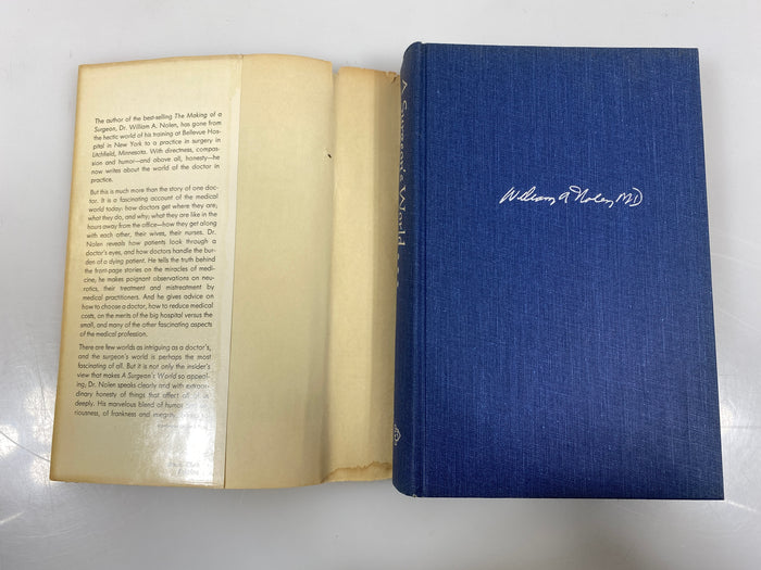 A Surgeon's World William A. Nolen 1972 HCDJ BCE