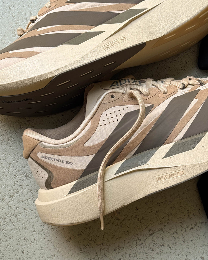 Adidas Adizero Evo SL EXO *Suede* onfeet