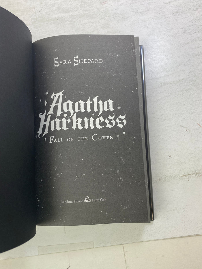 Agatha Hurkness Fall of the Coven Marvel Sara Shepard Ex Lib HCDJ 2026