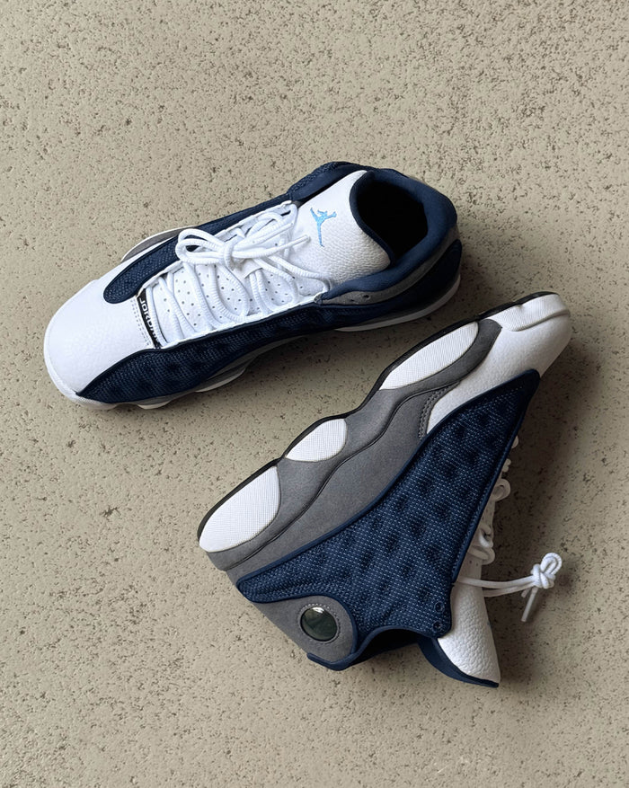 Nike Air Jordan 13 Retro *Navy and Flint Green* onfeet