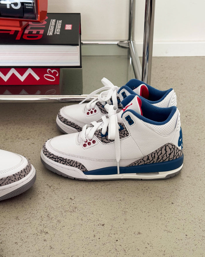 Nike Air Jordan 3 Retro *True Blue* *GS* onfeet