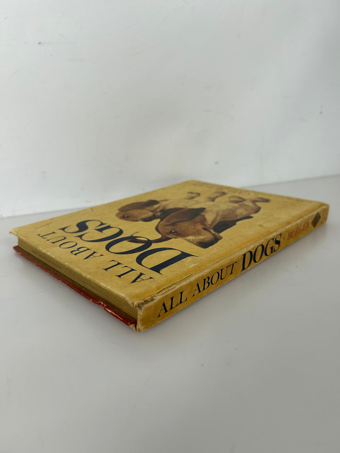 All About Dogs by Carl Burger Random House 1962 HC