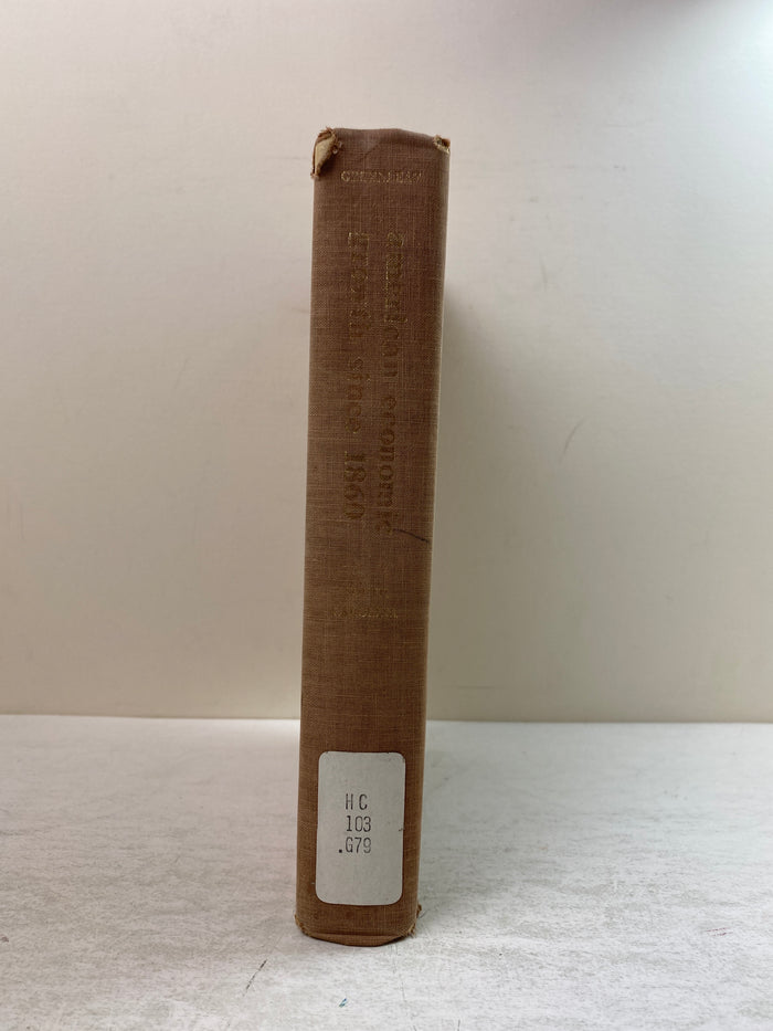 American Economic Development Since 1860 Greenleaf Ex-library 1968 HC