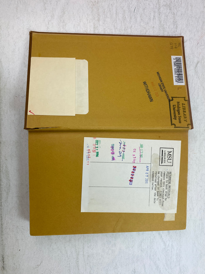 American Economic Development Since 1860 Greenleaf Ex-library 1968 HC