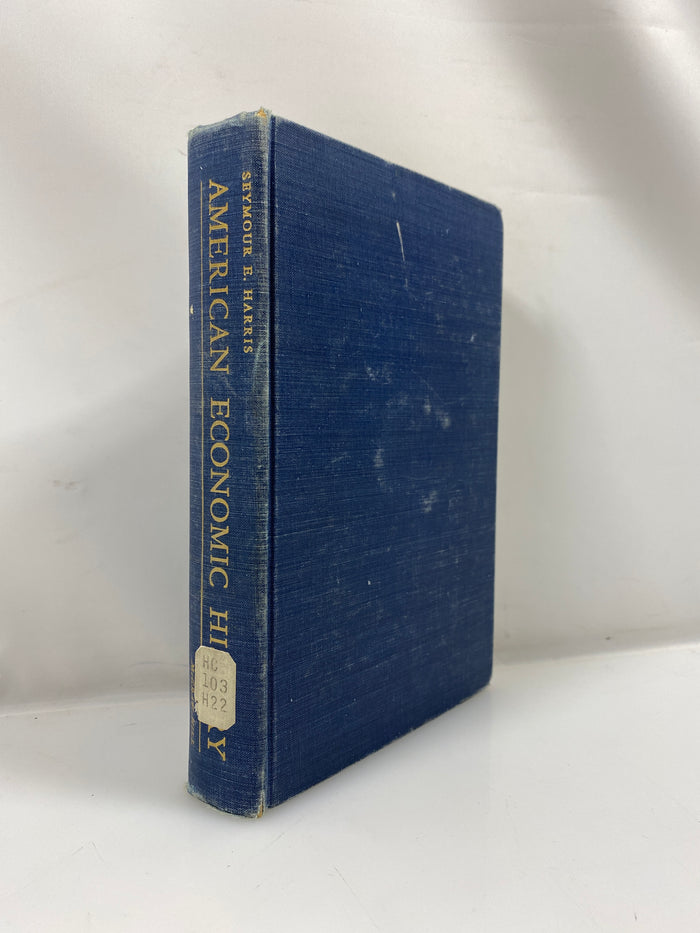 American Economic History by Seymour Harris Ex-library 1961 HC