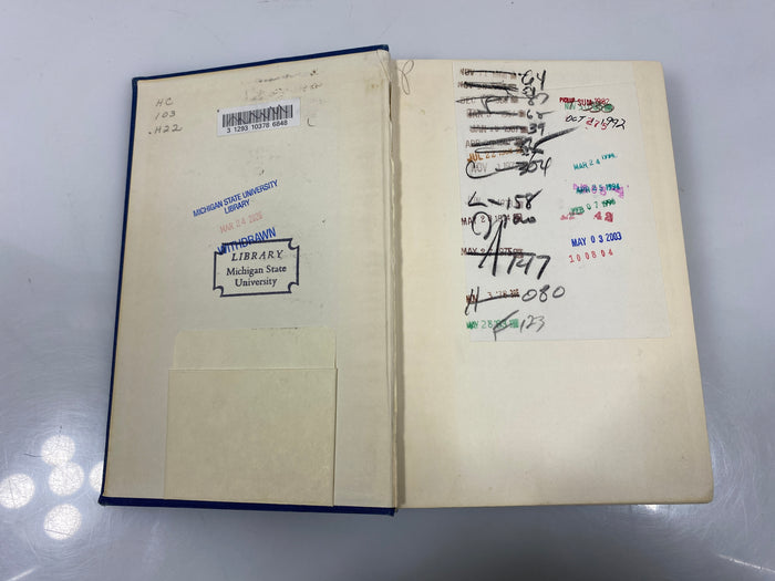 American Economic History by Seymour Harris Ex-library 1961 HC