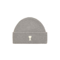 AMI Paris Ami De Coeur Alpaca Beanie (Gris Cendre / Ecru)