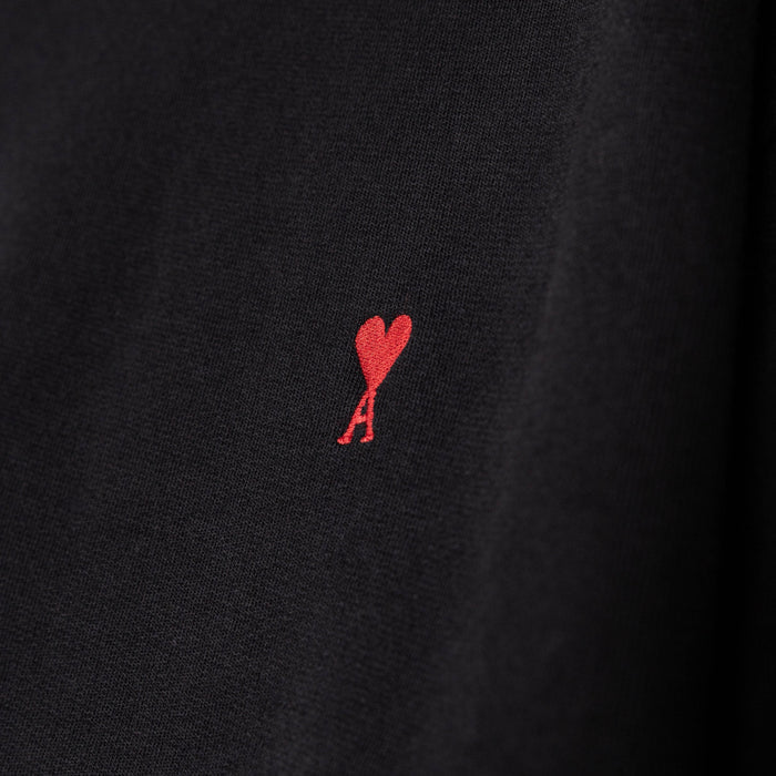 AMI Paris	Red Ami De Coeur Sweatshirt