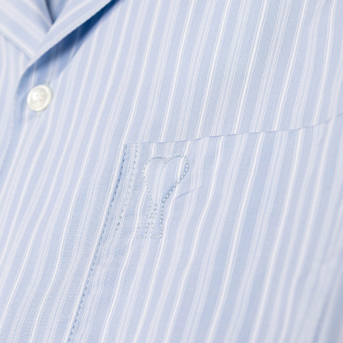 AMI Paris	Short Sleeve Ami De Coeur Boxy Shirt
